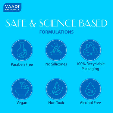 Vaadi Herbals Shower Gel, Midnight Blueberry, 300ml